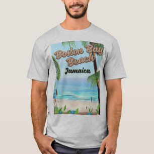 T-shirt Boston bay beach, Jamaïque