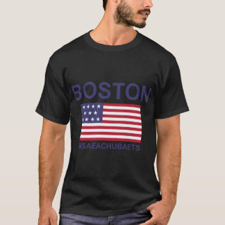 T-SHIRT BOSTON MSAEACHUBAETS