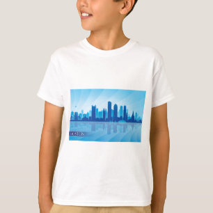 T-shirt Boston Skyline