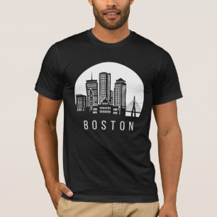 T-shirt Boston Skyline