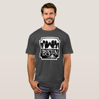 T-shirt Boston Skyline