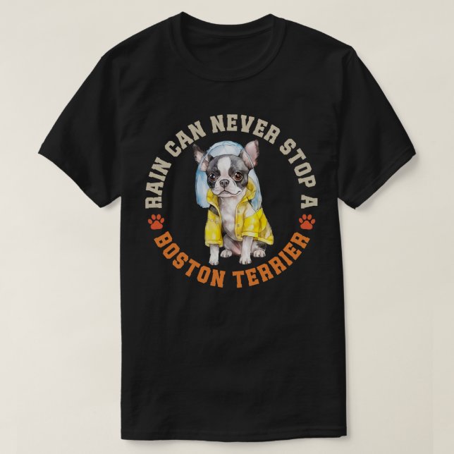 T-shirt Boston Terrier (Design devant)