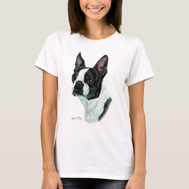 T-shirt Boston Terrier (Devant)