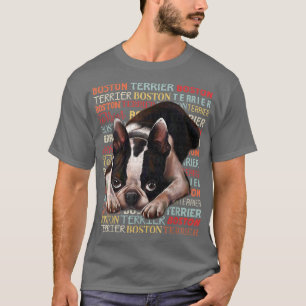 T-shirt Boston Terrier Amoureux des chiens Boston Terrier