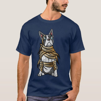 T-shirt Boston Terrier Happy Halloween Costume maman Tri
