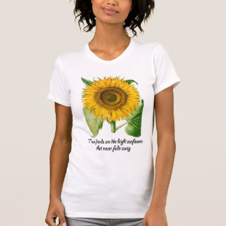 T-shirt botanique de dessus de chemise de cadeau