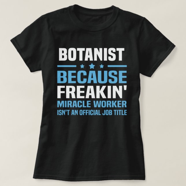 T-shirt Botaniste (Design devant)