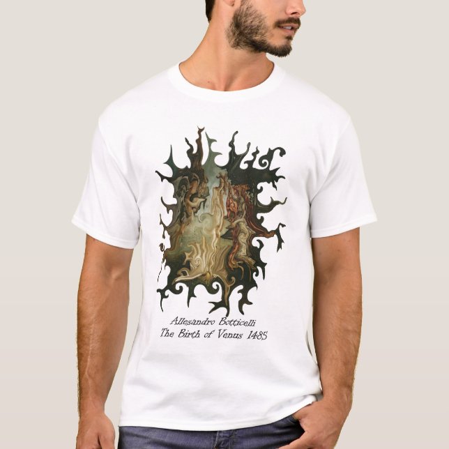 T-shirt Boticelli tordu (Devant)