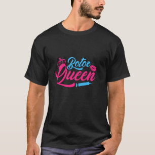 T-shirt Botox Queen Injector Lips de remplissage de lèvres