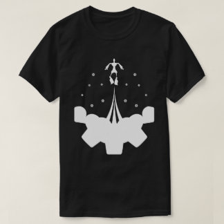 T-shirt Bots au-dessus des nuages