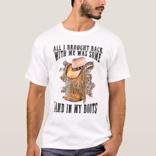 T-shirt Botte de Léopard Sud-Ouest Casquette Sable