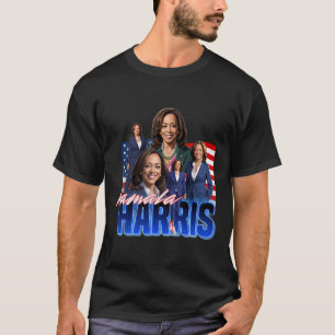 T-shirt Botte du drapeau américain Harris