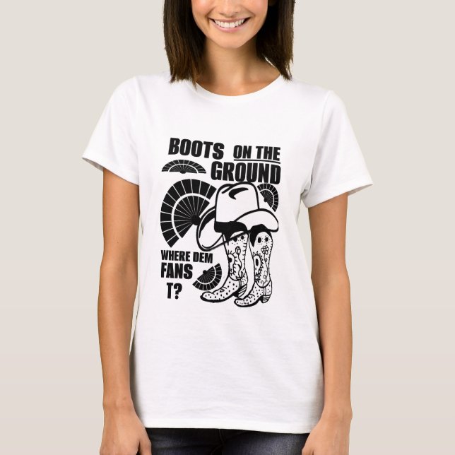 T-shirt Bottes au sol (3) (Devant)
