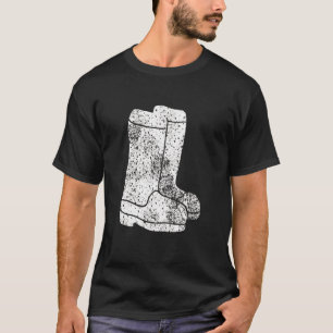 T-shirt Bottes blanches Commercial Waterman Crabber Fishma