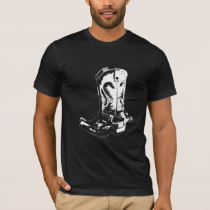 T-shirt Bottes de cowboy