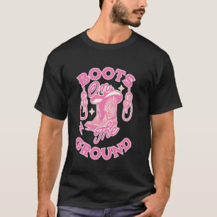 T-shirt Bottes sur le terrain Western Cowgirl Country 2025