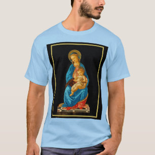 T-shirt Botticelli Madonna et l'enfant intronisé