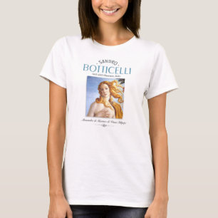 T-shirt Botticelli Naissance de Vénus Peinture et Peintre