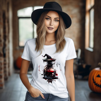 T-shirt Bottle Potion Sang Horror Halloween