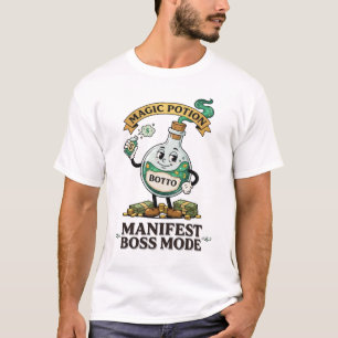 T-shirt Botto Manifest Mode Patron Dessin Animé Rétro Anné