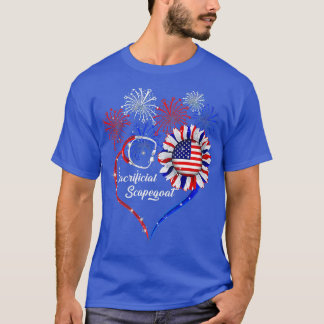 T-shirt Bouc émissaire patriotique Sacrificiel 4 juillet A