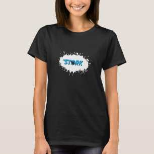 T-shirt Bouche Animal amusant Splash