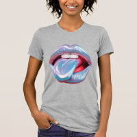 Bouche d'argent holographique