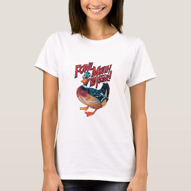 T-shirt Bouche de remplissage sans filtre (Devant)
