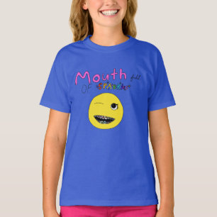 T-shirt Bouche pleine de tee - shirt des accolades Sparkle