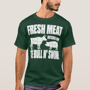 T-shirt Boucher de viande fraîche Boucher de l'ours gris P