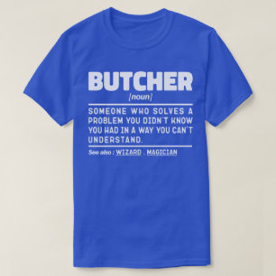T-shirt Boucher Noun Définition Anniversaire Idée cadeau a