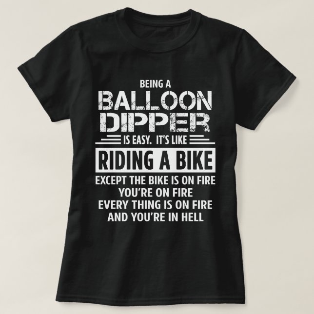 T-shirt Bouchon de ballon (Design devant)