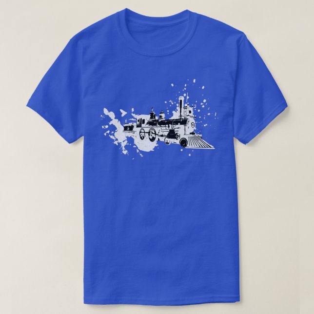 T-shirt Bouchon de broyage de locomotive 1 (Design devant)
