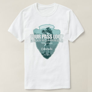 T-shirt Boucle à quatre passes (flèche T)