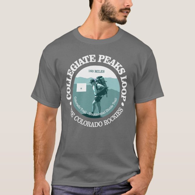 T-shirt Boucle de crêtes collégiales (T) (Devant)