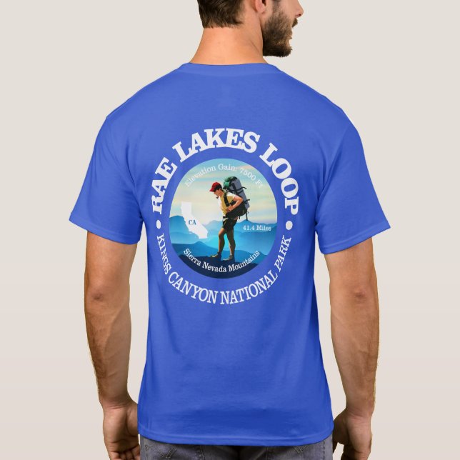 T-shirt Boucle Rae Lakes (C) (Dos)