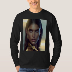 T-shirt Boucles d'oreilles pour femme Inspiration Regard C