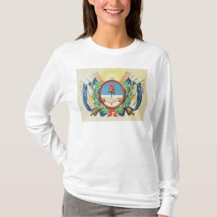 T-shirt Bouclier de la confédération de l'Argentine