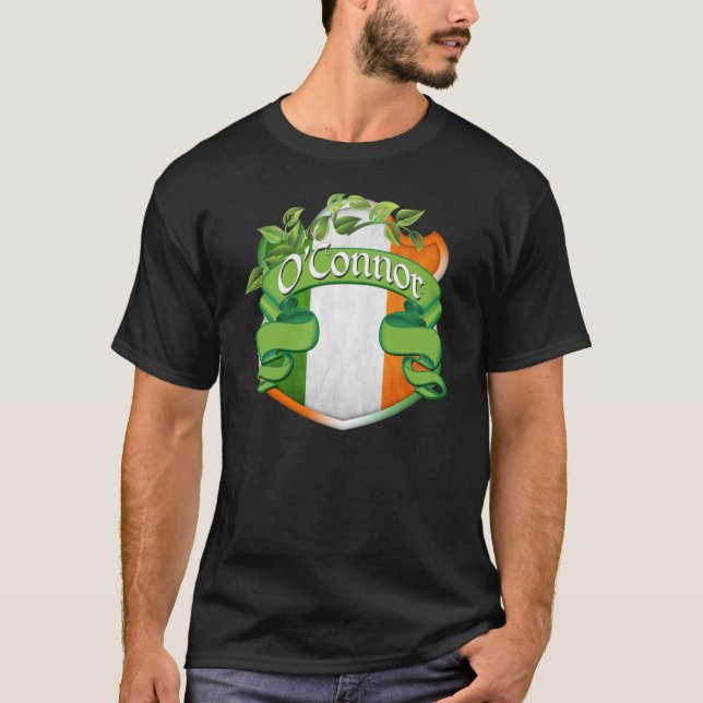 T-shirt Bouclier d'Irlandais d'O'Connor (Devant)