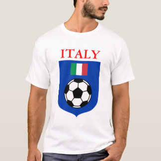 T-shirt Bouclier du football de l'Italie