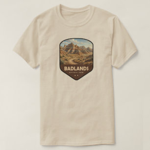 T-shirt Bouclier du parc national de Badlands