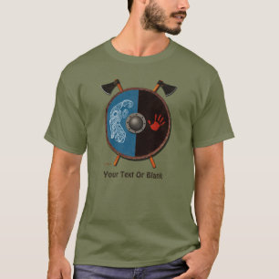 T-shirt Bouclier et haches Viking