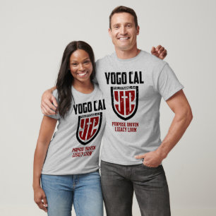 T-shirt Bouclier fort de YCal des hommes