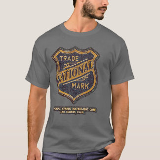 T-shirt Bouclier guitare vintage 1928