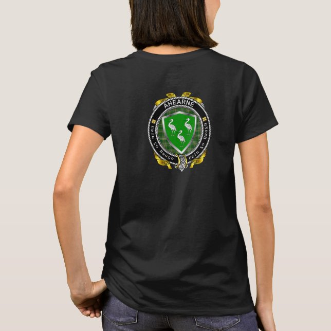 T-shirt Bouclier irlandais Ahearne/Aherne (Dos)