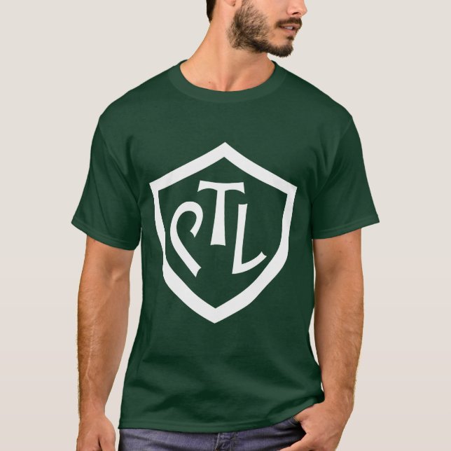T-shirt Bouclier mormon de CTL (comme le CTR) (Devant)