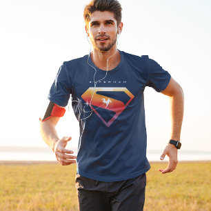 T-shirt Bouclier Superman Sunset Soar