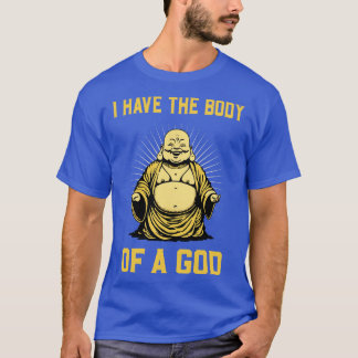 T-shirt Bouddha Corps D'Une Méditation De Dieu Bouddhiste