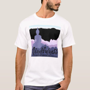 T-shirt Bouddha Gautama Mindfulness Paix Amour Kindness M