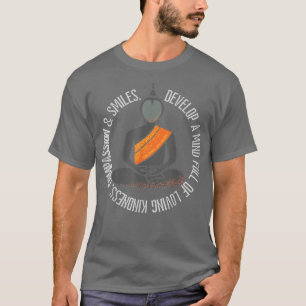 T-shirt Bouddha Gautama Mindfulness Paix Amour Kindness M
